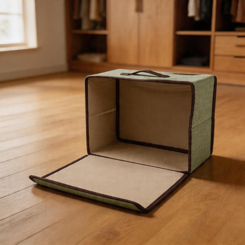 Multi Size Fabric Storage Box Foldable Options for Home Organization