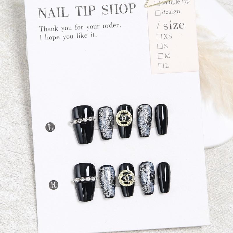 Chic Y2K Style Press-on Nails: Sweet, Cool Handmade Stickers for a Hot Girl Look
