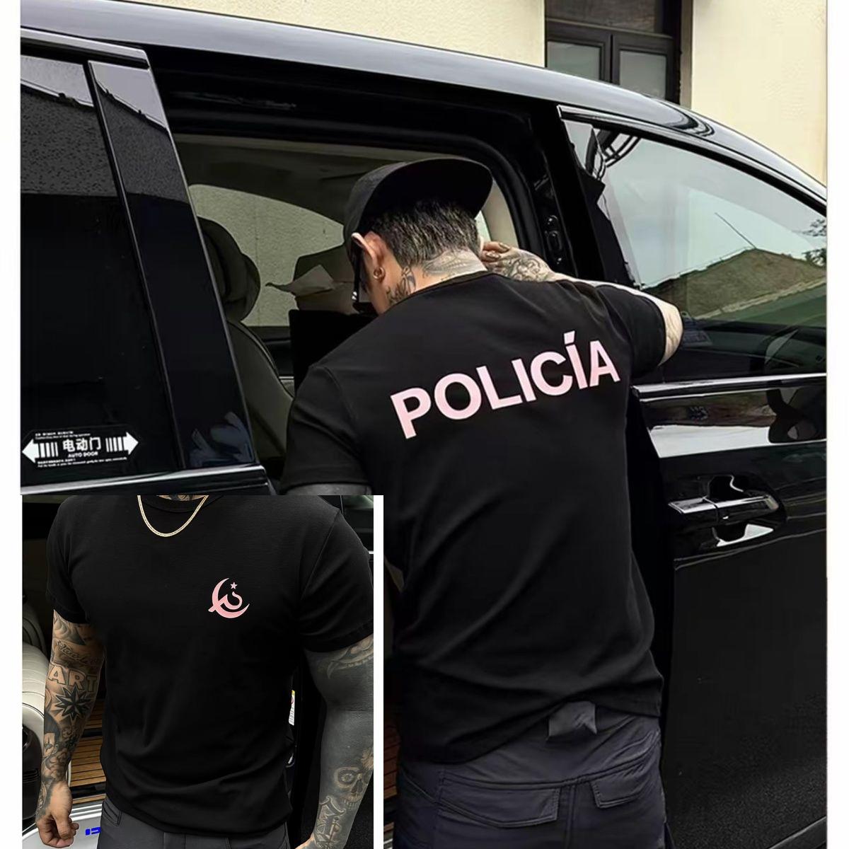 

Summer New Fitness Training Short-sleeved T-shirt, A Trendy Pure Cotton Men s Fashionable and Breathable Top for Muscle Movement 4XL