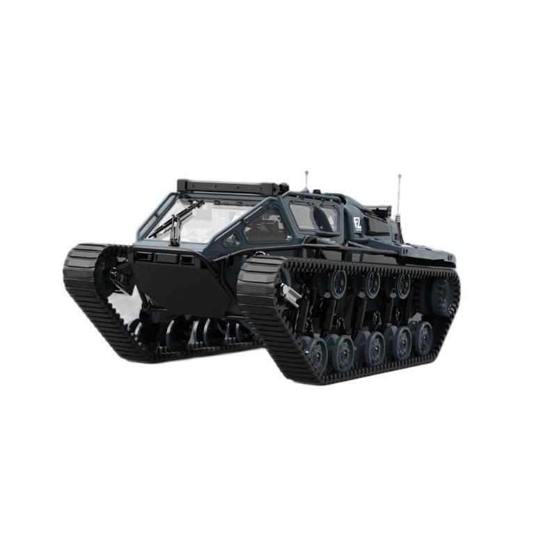 2.4G Multi-terrain Tracked Off-road Vehicle Boy Simulation Model Toy Tracked Tank Remote Control Car