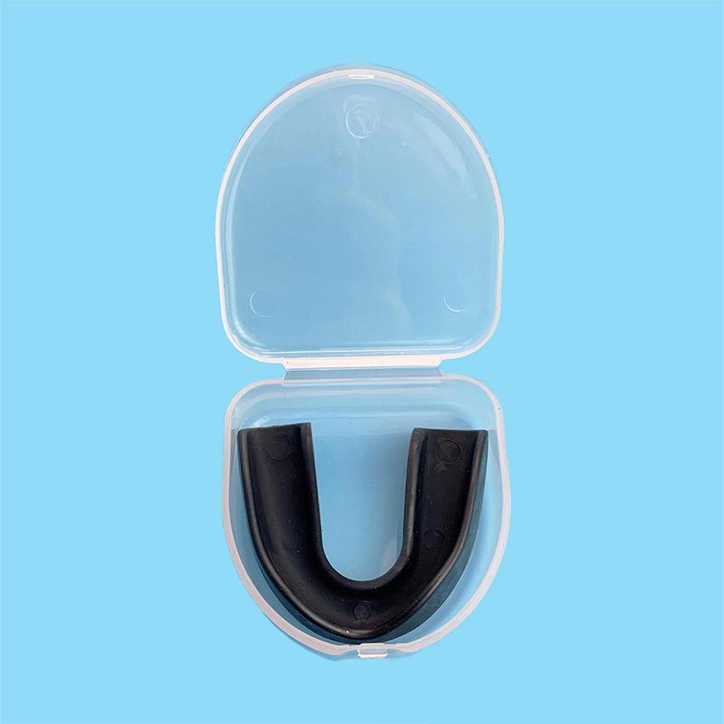 Jednostranný chránič zubů s krabičkou, Termoplastická rovnátka, Rovnátka s krabičkou, Ortodontický retainer