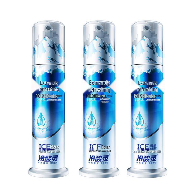 Cold Sensitivity Arctic Cool Pump Toothpaste - Icy Mint (3-pack)