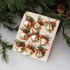 6/9Pcs Bow Christmas Bells Iron Xmas Tree Decorations Funny New Year Pendant  Merry Christmas