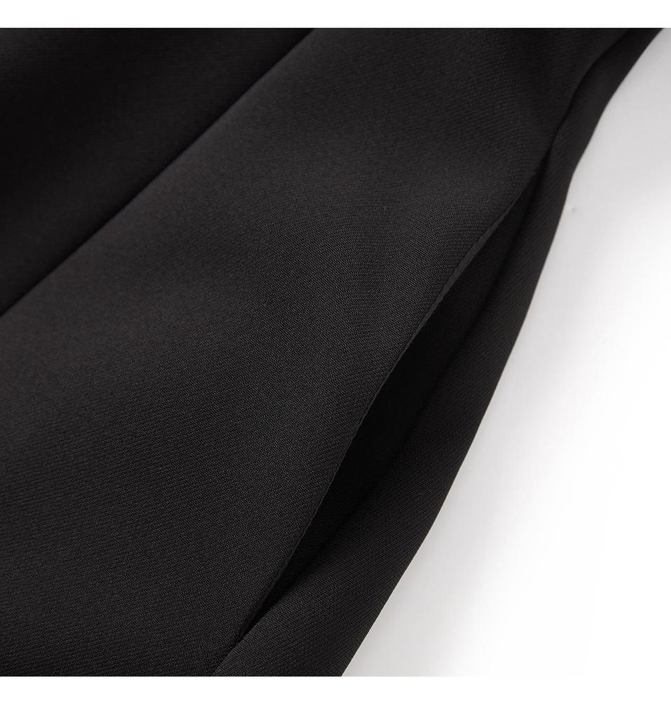 Early Autumn Light Luxury Hepburn-Style Sleeveless Waist-Hugging Dress for Women