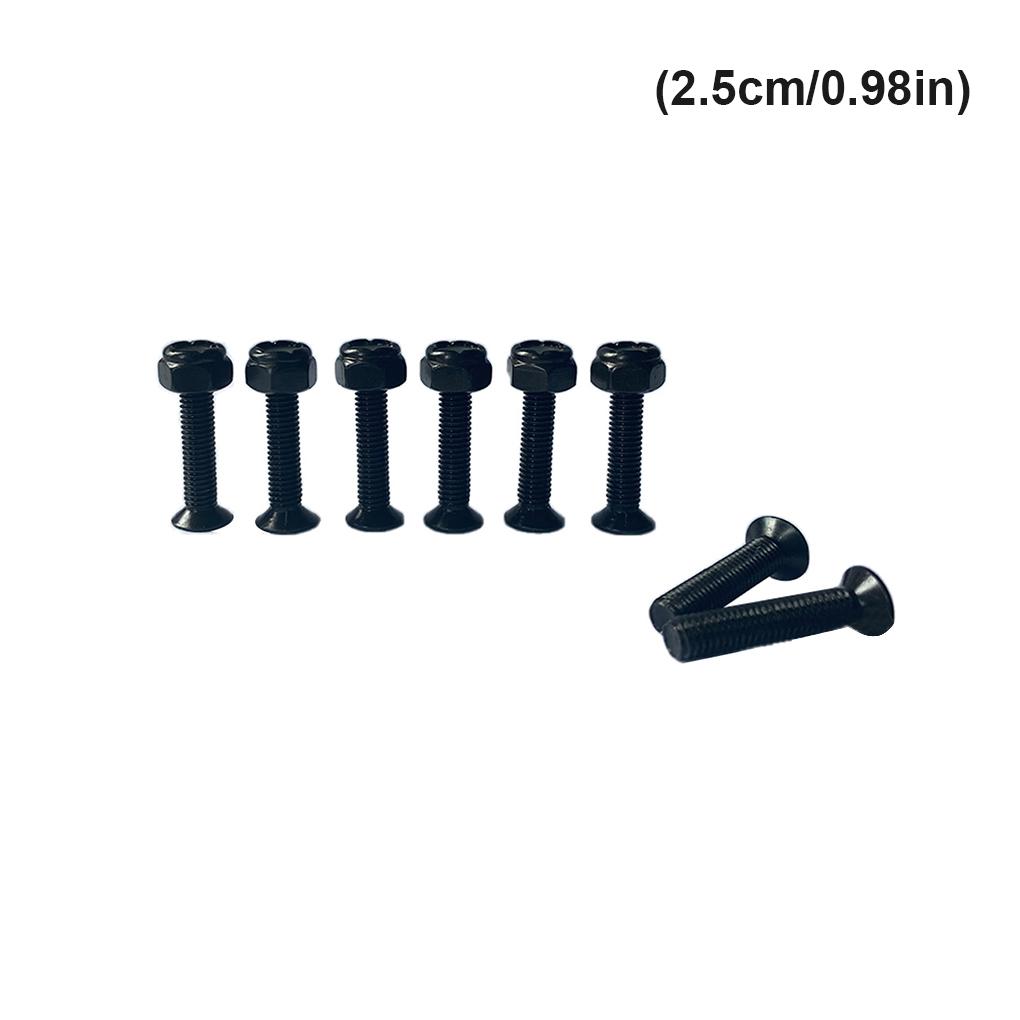 Skate Board Bridge Nail Nut Set Replacement Parts Longboard Rust-proof Hardware Professional Outdoor Screws Accessories