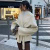 Women'S V-Neck Long-Sleeved Jacket Loose Version