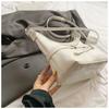 IELGY Ladies Bucket Bag Retro Large Capacity All-Match Casual One-Shoulder Simple Commuter Tote