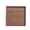 1 Pcs Solid Kitchen Supplies Natural Black Walnut Fruit Plate Storage Tray Tableware Wooden Tray