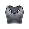 Plus Size Breathable Wireless Seamless Hollow Out Vest Style Sports Yoga Bra