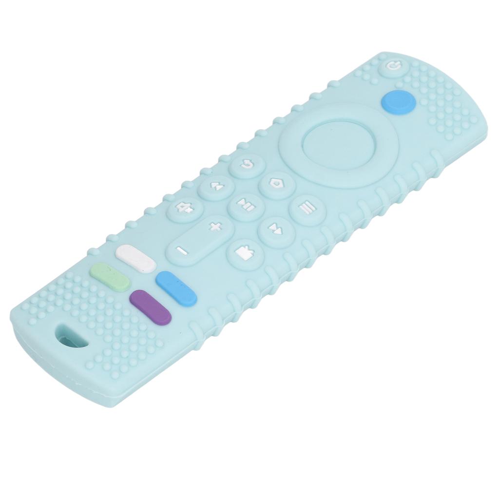 Remote Control Baby Teether High Simulation Various Buttons Gum Massage Soft Silicone Teether Toy