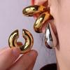 Non Piercing Ear Cuff Circle Ear Cuffs Stainless Steel Ear Clip Trendy Cuff Earrings Comfortable Design Ear Accessorirs