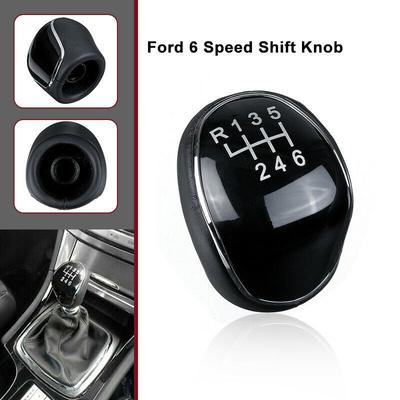 6 Speed Car Shift Gear Knob Fit For Ford Focus S-Max Mk4 S-Max C-Max Mk2 Trans