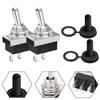 With Waterproof Cap Toggle Switch 2 Connector Button Type