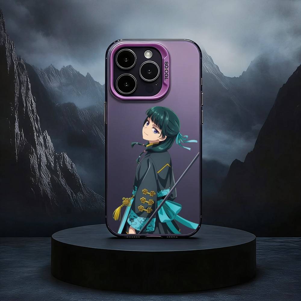 The Apothecary Diaries Maomao Phone Case For iPhone17,16,15,14,13,12,11 Plus,Pro Max Black Candy silver phone case iPhone14ProMax