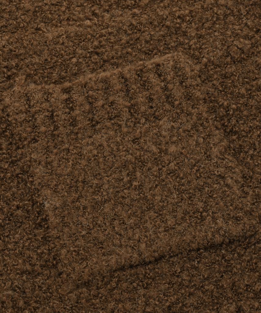 FRIZMWORKS Alpaca Boucle Knit _ Brown