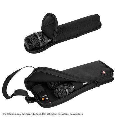 Universal Mic Carrying Case Shockproof Wireless Microphone Case for JBL/BOSE