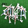 Short Golf Tees 20Pcs High Stability Low Friction Unbreakable Lightweight Simple Installation Training Tools
