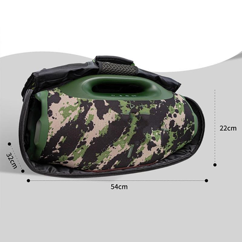 Ochranný úložný vak pro reproduktor Boombox 3, odolná oxfordská tkanina, zesílená podšívka, nárazuvzdorný design