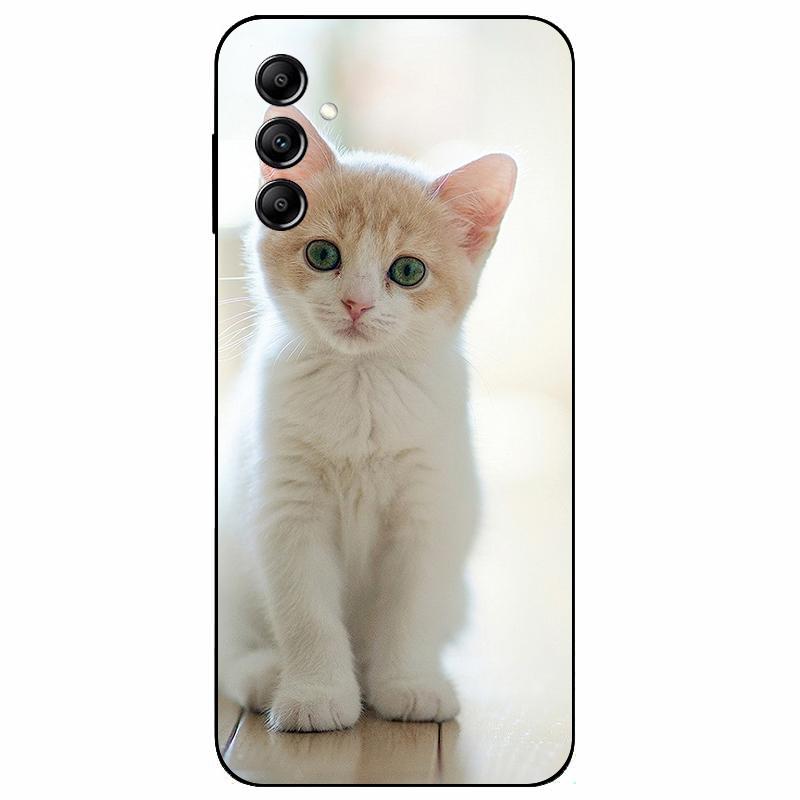 For Samsung A14 4G A 14 M14 5G Case Painted TPU Soft Silicone Black Funda for Samsung Galaxy A14 A145F Bumper GalaxyA14 M 14 Bag
