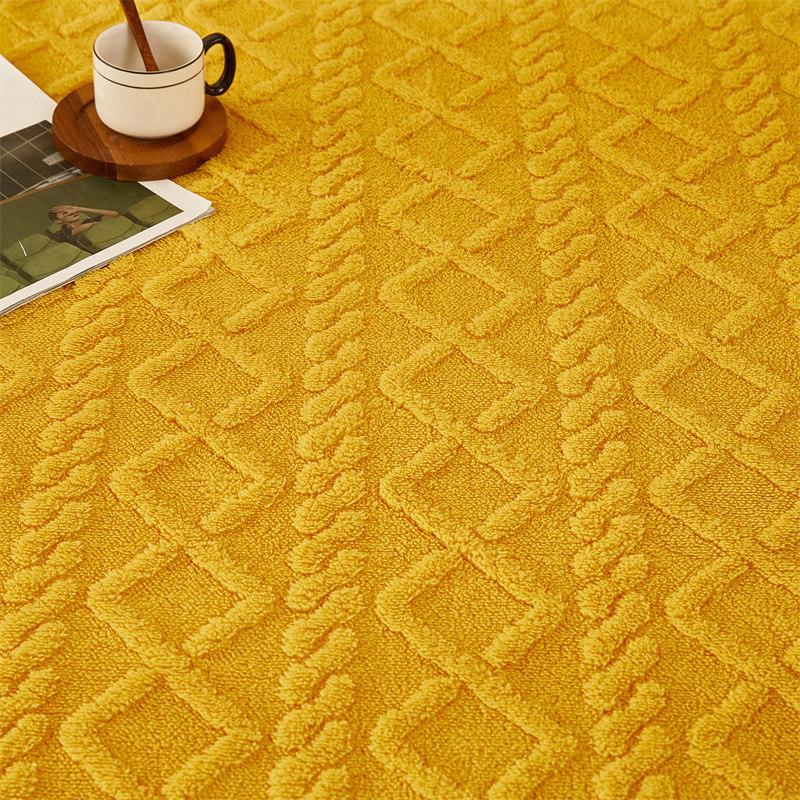 Gaoke Heavy Tafu Fleece Fitted Sheet, Bedcover, Single Piece Cotton Clip Mattress Protective Cover, Winter Fitted Sheet, Single Piece