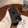Black Skull Phone Case For iPhone 15 Cases iPhone 14 13 12 11 Pro Max Mini XS Max XR X 7 8 Plus SE Matte Soft Silicone Cover