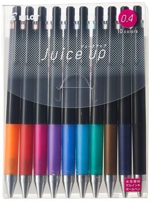 Pilot Juice Up Gel Ballpoint 10 Pen, 0.4 Inch, Colors, LJP200S4-10C