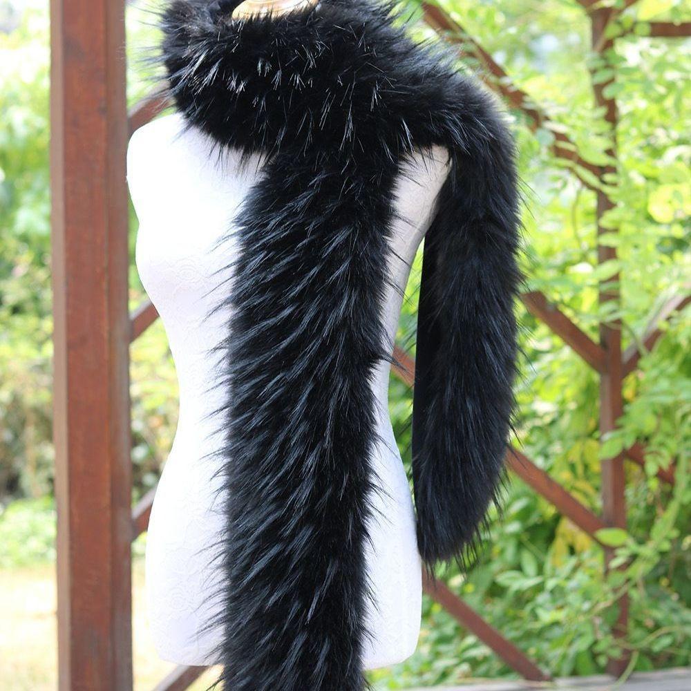 Winter Kunstfellschal Fuchs Verdickter Nerzschal Schal Schal Ausländischer Stil Warm Langer Fellkragen Schal