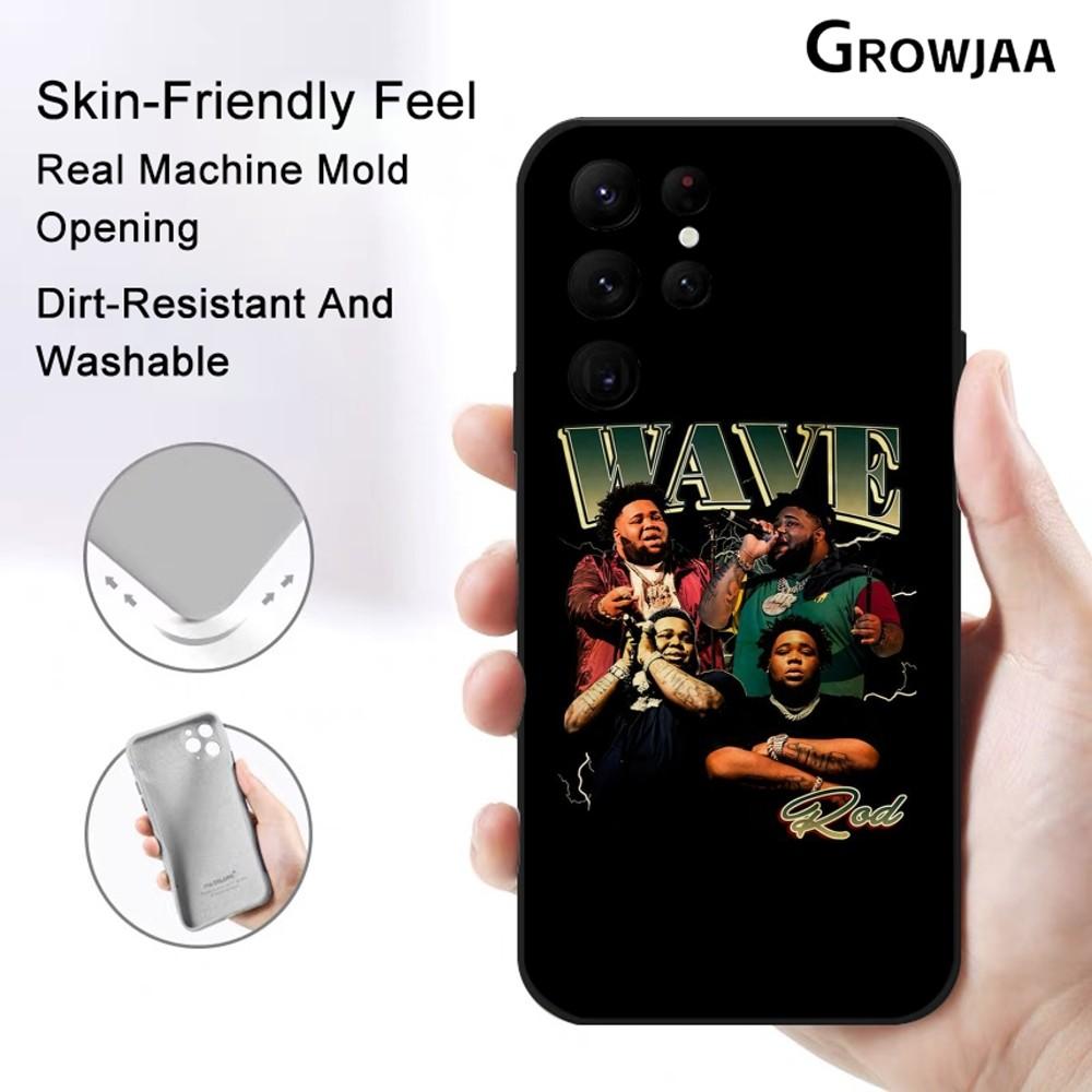 R-Rod-Wave American Rapper Phone Case For Samsung Galaxy S25 S24 S22 S23 Ultra S21 S20 Plus 5G Protective Silicone Funda