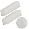 20ks Bílá vláknina Air 135x135x10mm Pro Maico 60 100 ER APAPB Ventilační systém Příslušenství pro odstraňování prachu