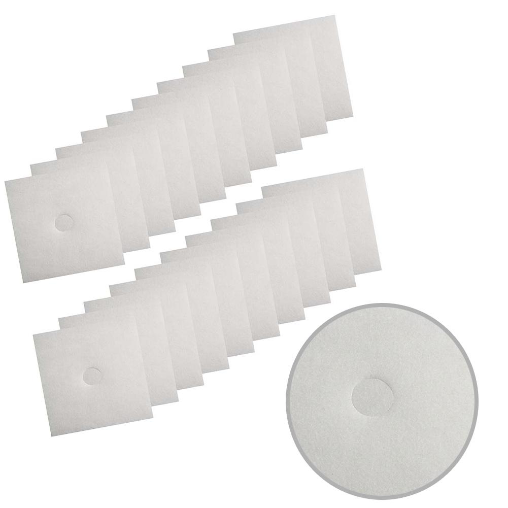 20ks Bílá vláknina Air 135x135x10mm Pro Maico 60 100 ER APAPB Ventilační systém Příslušenství pro odstraňování prachu