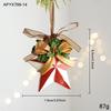 Colorful Retro 3D Resin Bell Pendant for Christmas Tree Decoration