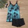 Two Pieces Swimsuit Swimwear Women  Beachwear Bathing Suit  Push Up Biquini Bandeau Women Swimsuit Female Swimwear