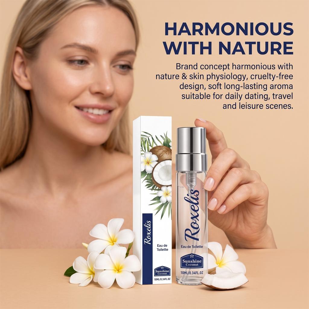 Sunny Coconut Eau de Toilette, Fresh Long-Lasting Fragrance