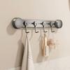 No Drilling Hanging Clothes Hooks Wall-Mounted Kitchen Storage Hooks  for Home