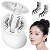 AISIDPIG Magnetic False Eyelashes - One-Piece Design, No Adhesive or Eyeliner Needed, Ultra-Lightweight 3D Magnetic False Eyelashes, Popular, Soft