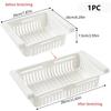 Telescopic Refrigerator Storage Basket, Home Storage Box, Egg Storage and Organizing Box, Refrigerator Shelf