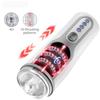 4D Realistic Vagina Pocket Pussy Masturbation Automatic Male Masturbator Telescopic Rotation Sex Toys for Men Adult Products 18+