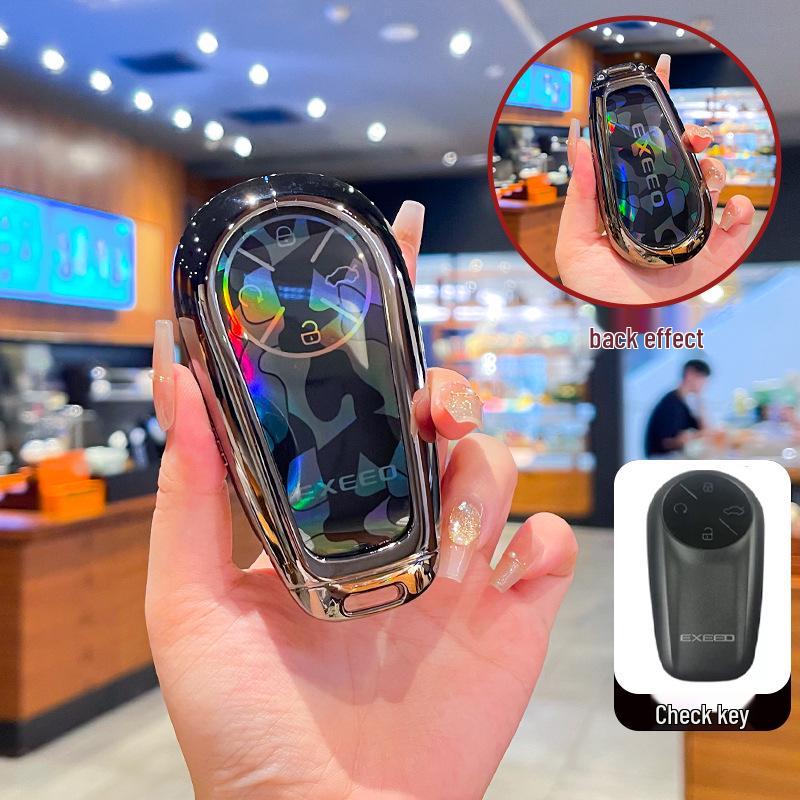 Подходящий чехол для ключей для Exeed Lanyue 25, Chery TX, Yaoguang, CDM, Lingyun, Xingjiyuan ES/ET, Zhuifeng.