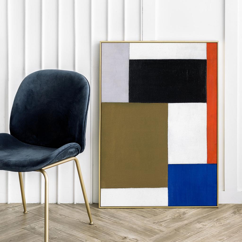 Plakat kompozycja geometryczna theo