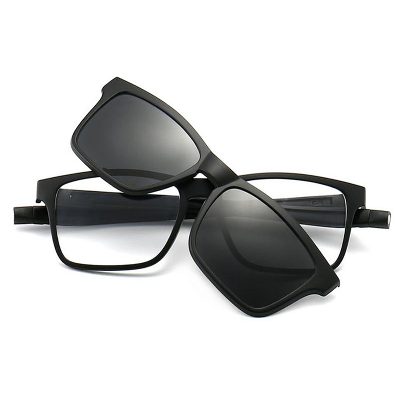 

2502 Magnetic Unisex Optical Prescription Sunglasses Slip Chain Hanging Neck Myopia -0.5 To -6.0 Reading +0.5 To +6.0 0