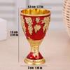 Spirits Cup Vodka Goblet European Style Red Liquor Glass New Wine Glasses