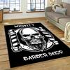 Fashion Barber Shop Series Carpet Hallway Cloakroom Coffee Table Rug Bedroom Home Floor Mat Washable Living Room Decoration