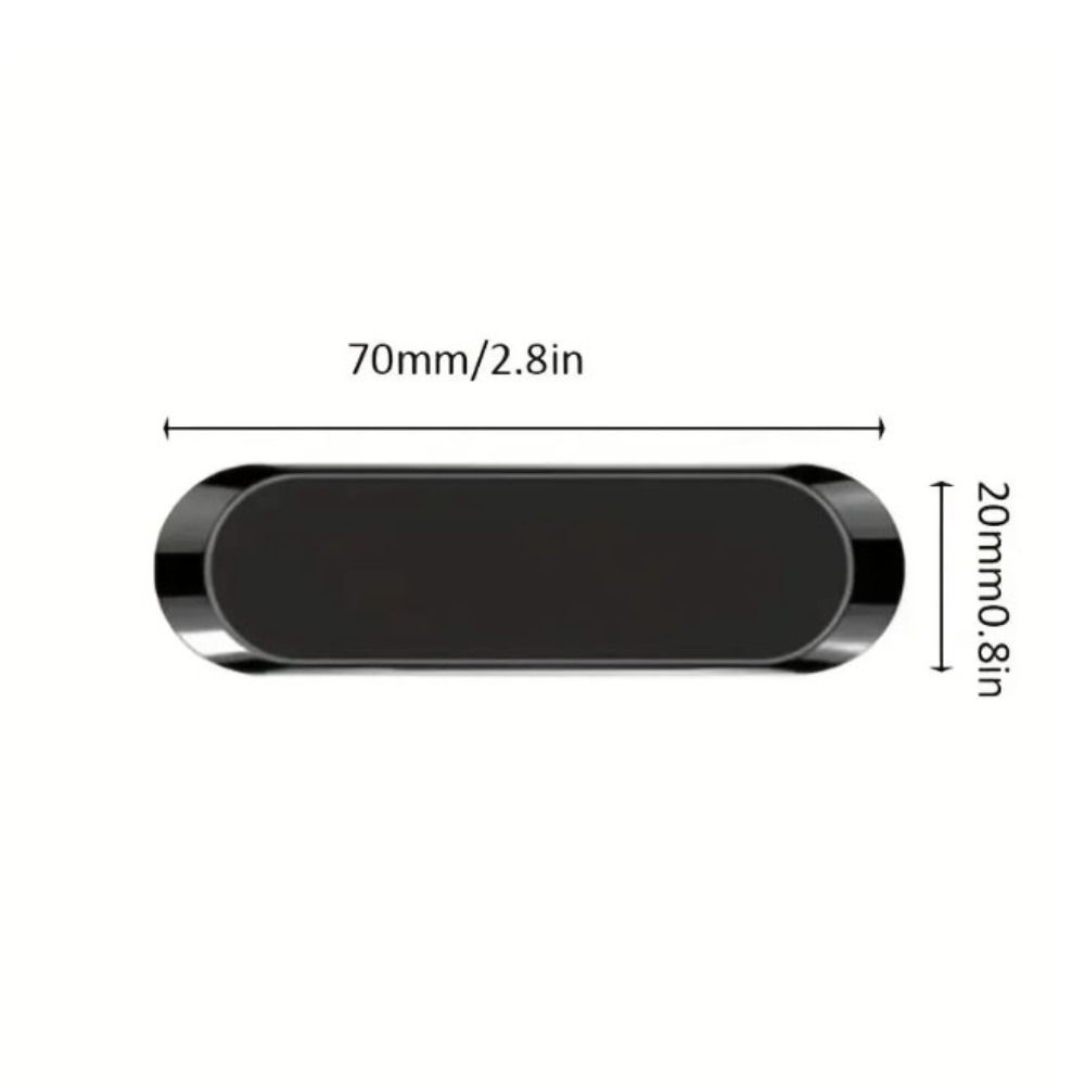 Mini Bar Shape Car Phone Stand Air Vent Clip Magnetic Mount  Instrument Panel