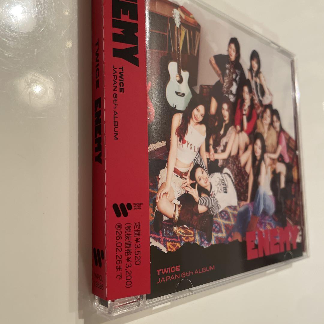 

[USED] TWICE “ENEMY” JAPAN 6TH ALBUM Regular Edition