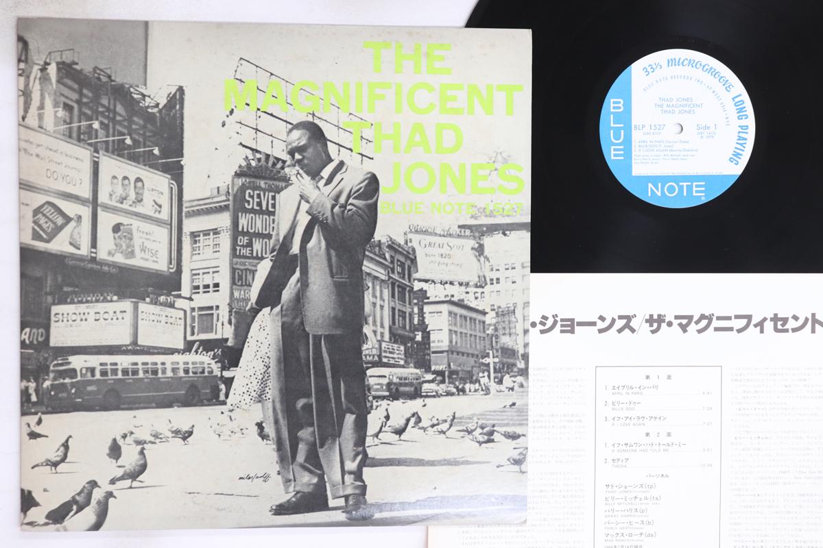 

LP Record THAD JONES - Magnificent Thad Jones GXK8109,BLP1527 BLUE NOTE 1979 Japan Jazz Used