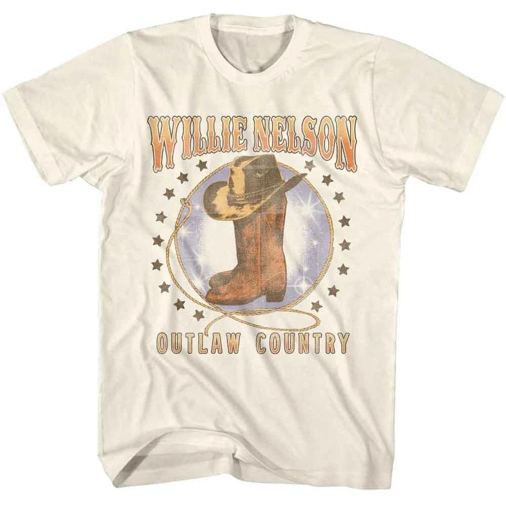 Willie Nelson Boots And Hat Natural Music Children s T-shirt 140
