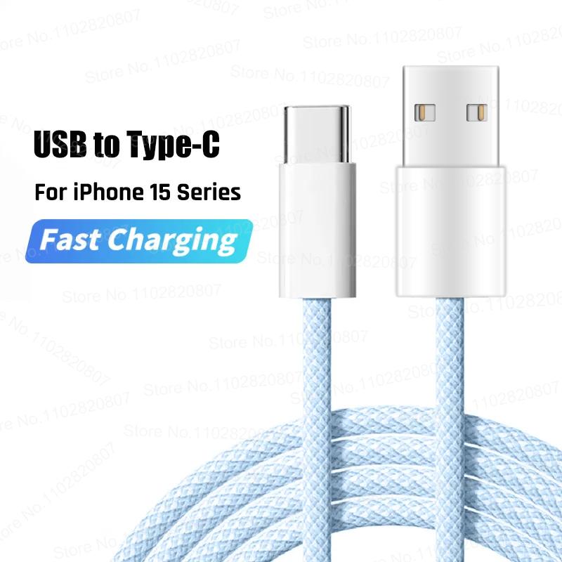 35W USB Cable Connect CarPlay Exclusive For Apple iPhone 16 15 Pro Max Plus USB To Type-C Fast Charging Cables Type-C Data Line