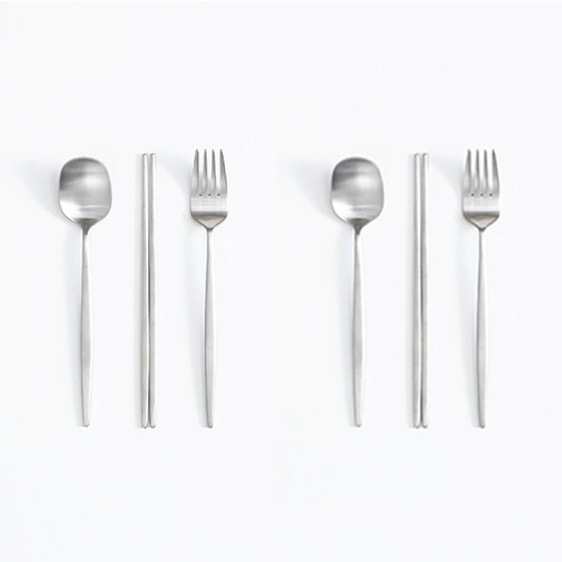 Nuvo Stainless Steel 2-Person 6-Piece Children s Spoon and Fork Set