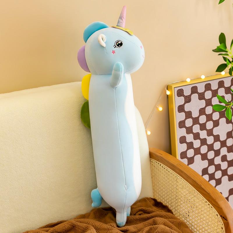 

120cm Hot Long Unicorn Peluches Creativity Colorful Unicornio Plush Playthings Stuffed Animals Horse Toy Cute Doll Children Girls Xmas Gift Idea 60cm