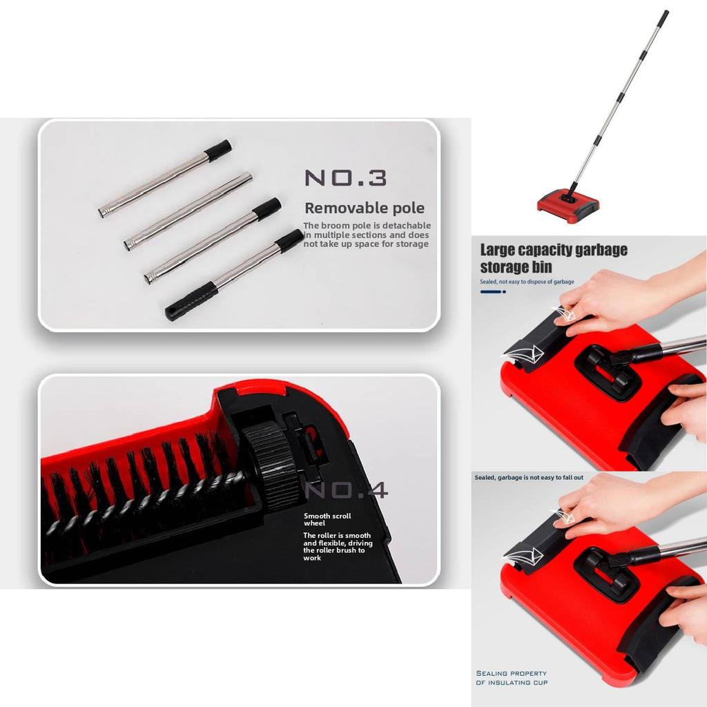 Domestic Floor Broom Kit With Lightweight Design For Household And Office Use